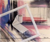 ABSTRAKT-MASS - Gemälde Acryl auf Leinwand 50x60