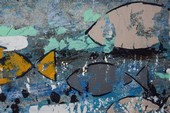 Fische 5 - moderne Malerei - abstrakte Kunst Art